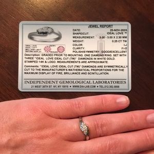 Diamond Promise Ring Size 4